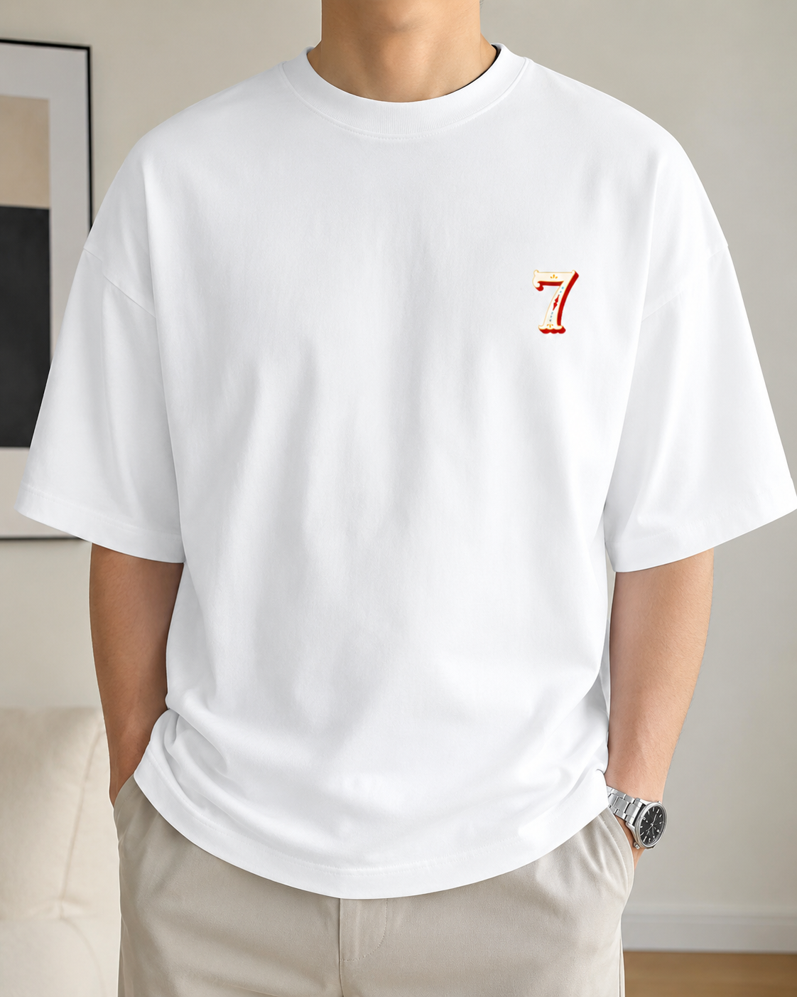 Ronaldo Desi GOAT Oversized Tee