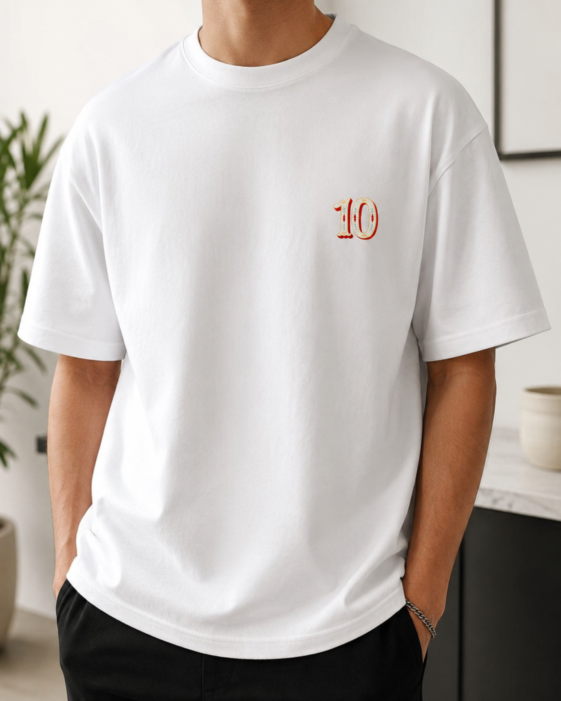 Messi Desi GOAT Oversized Tee