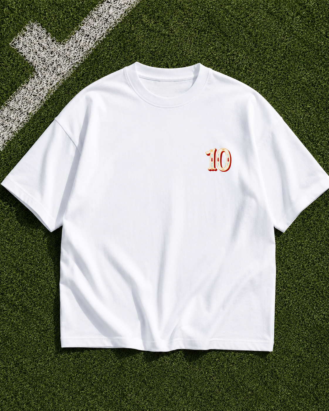 Messi Desi GOAT Oversized Tee