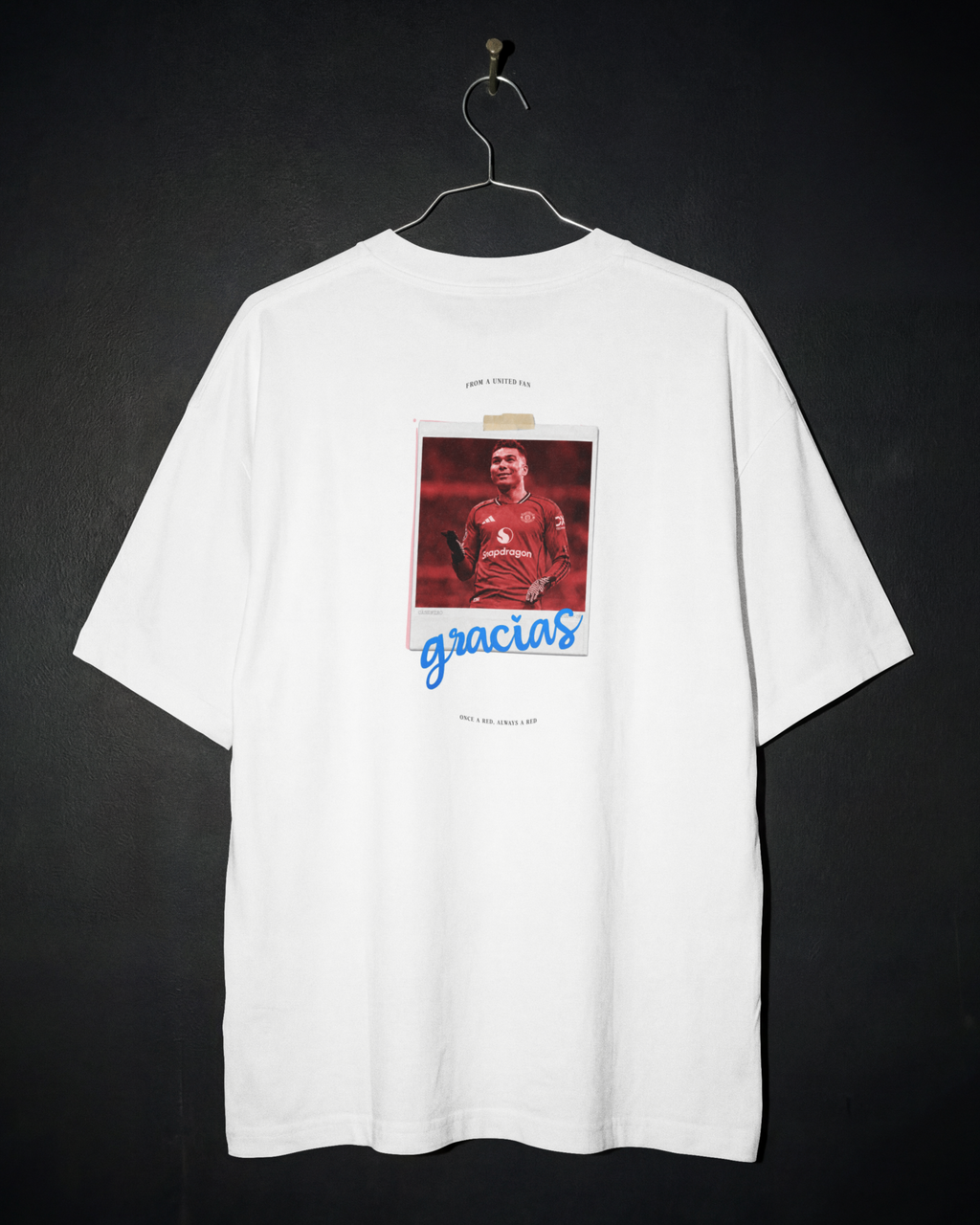 Casemiro Manchester United Farewell Oversized Tee