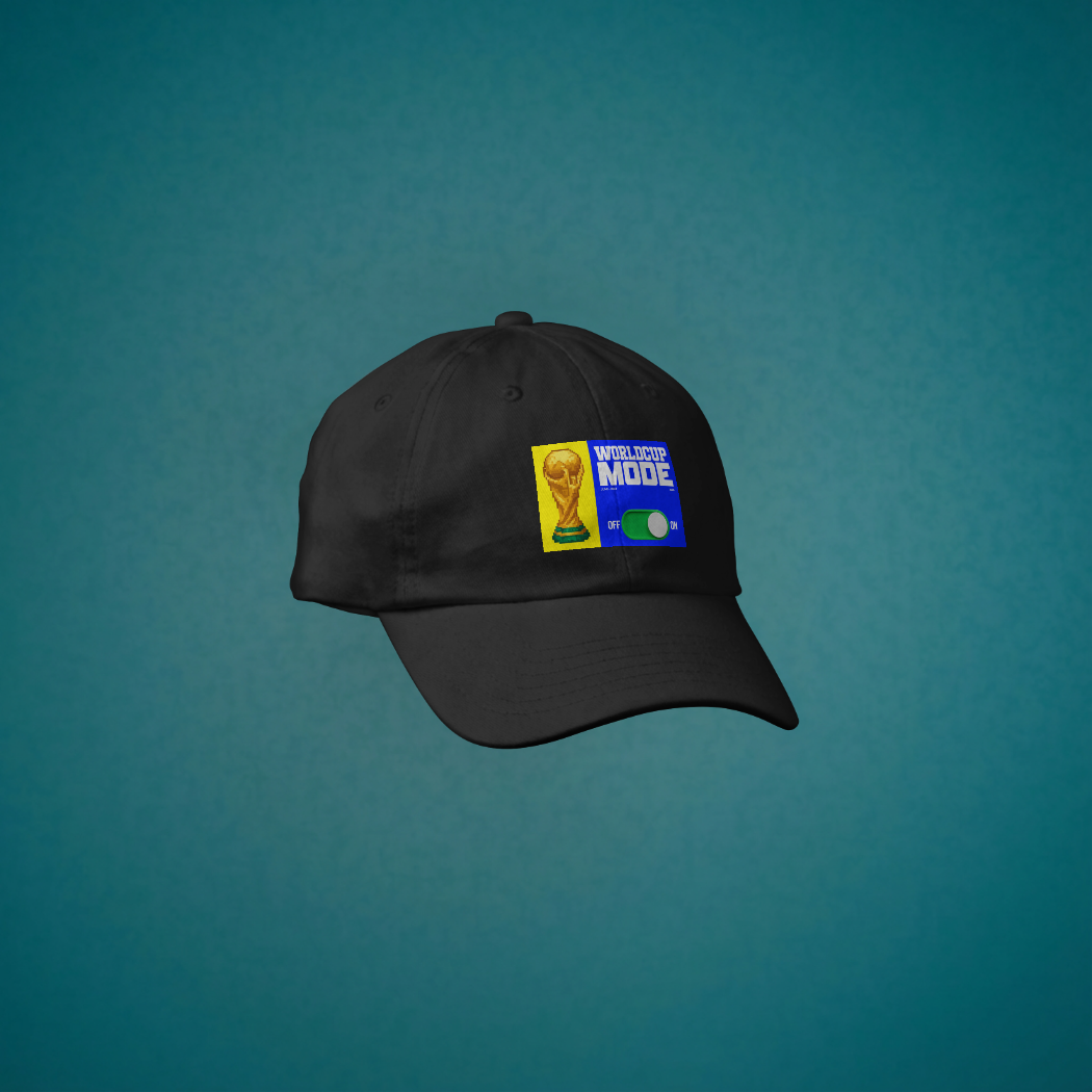World Cup Mode ON Sports Cap