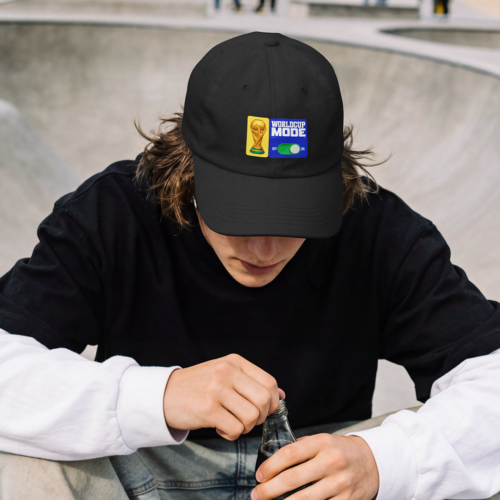 The World Cup Mode ON Cap – Black
